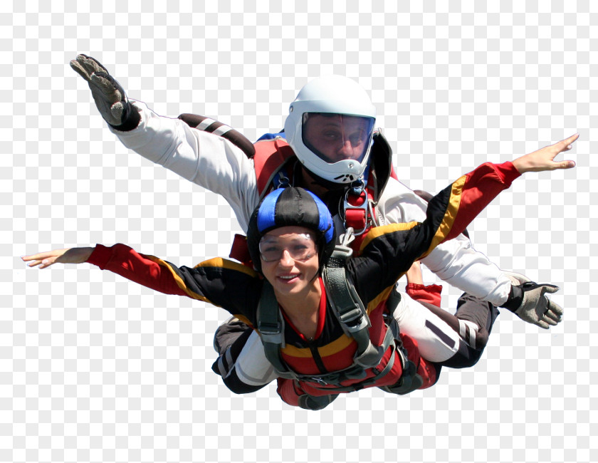 Parachute Tandem Skydiving Parachuting Jumping PNG