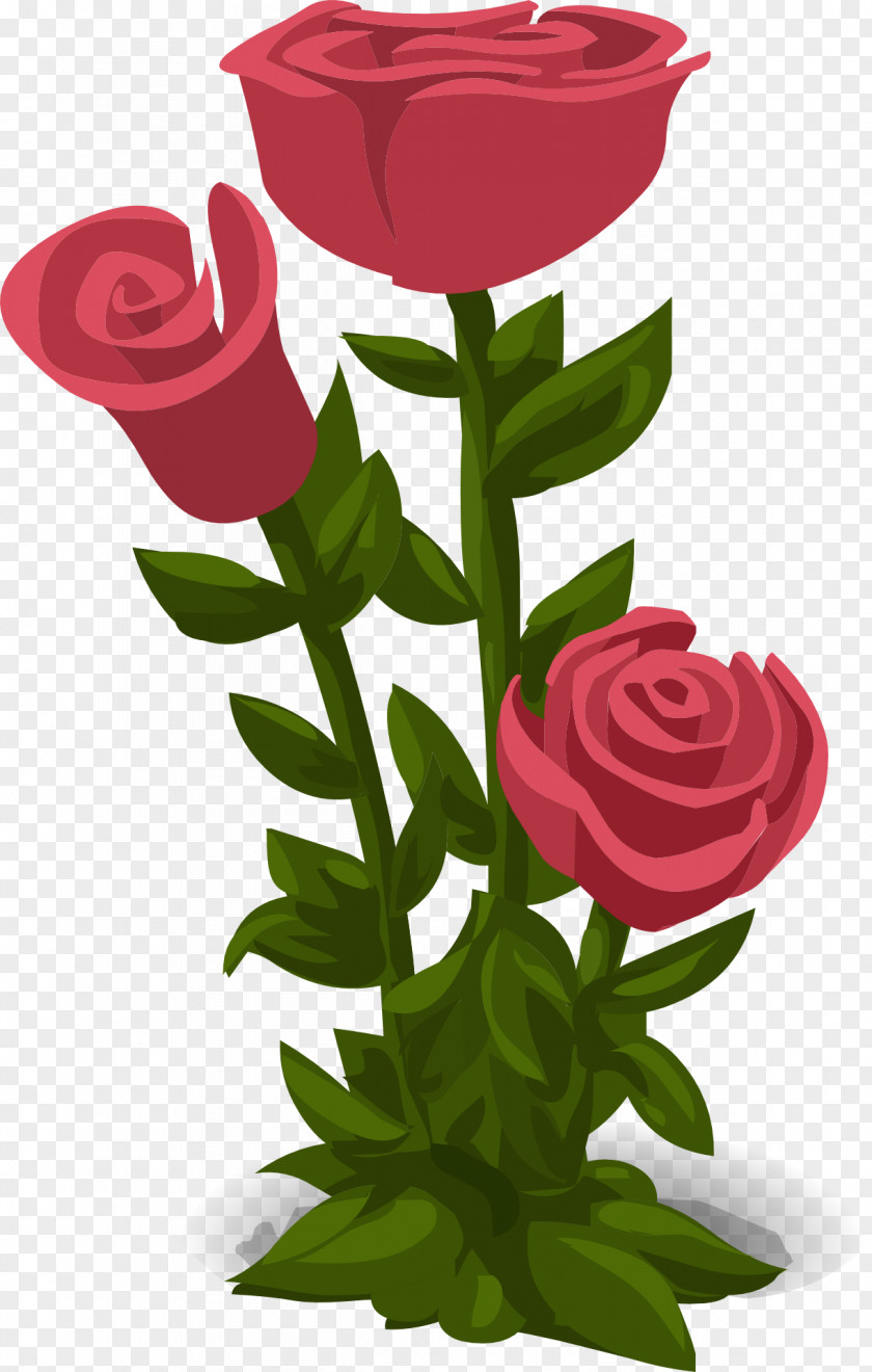 Red Rose Drawing Semar PNG