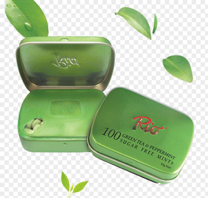 Rui Yi Le Eucalyptus Green Tea Mints Icon PNG