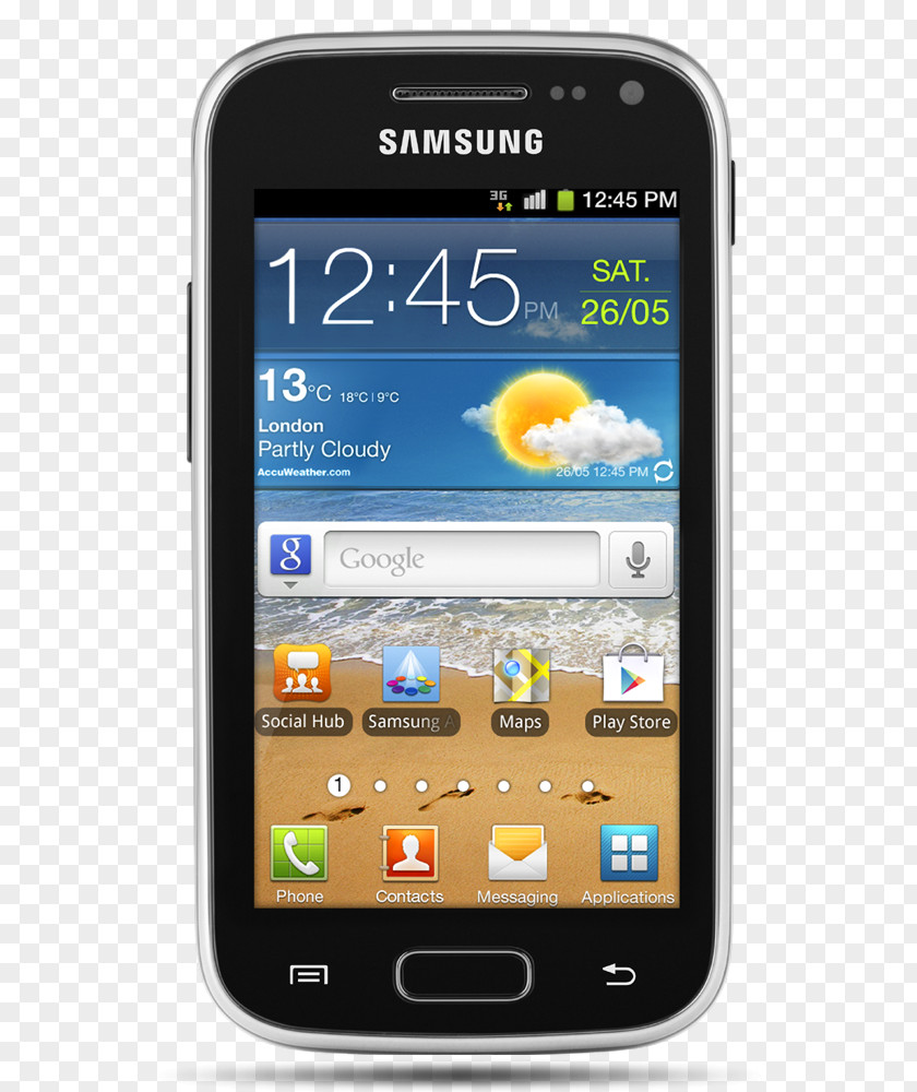 Ace Virgin Samsung Galaxy 3 Plus S III Mini Android PNG