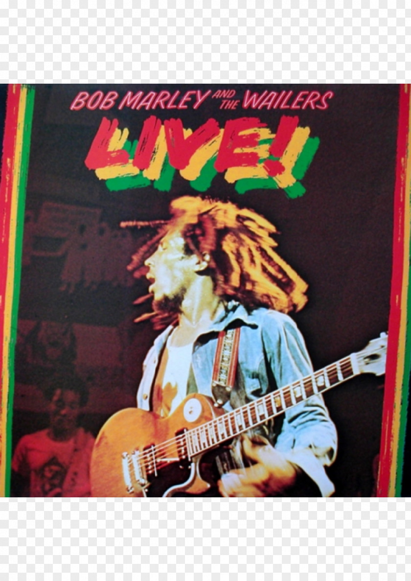 Bob Marley Live! And The Wailers Natty Dread Get Up, Stand Up Album PNG