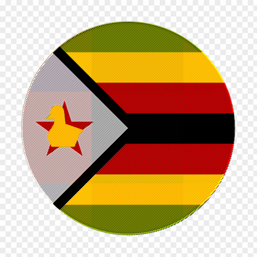 Flag Icon Zimbabwe Countrys Flags PNG
