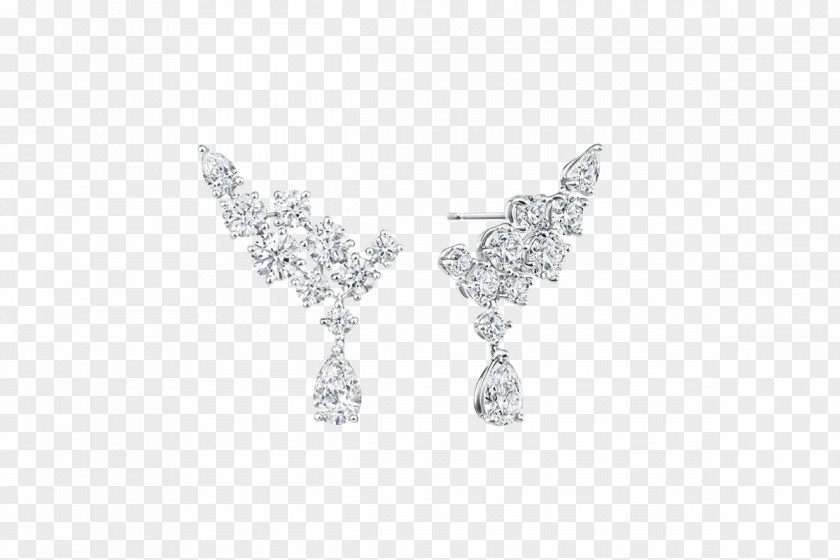 Jewellery Earring Diamond Harry Winston, Inc. Gemstone PNG