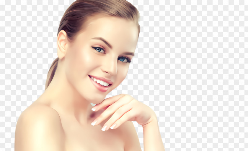 Lip Cheek Face Hair Skin Chin Beauty PNG