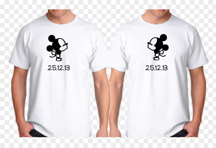 Married Mickey Mouse Minnie T-shirt Hoodie PNG