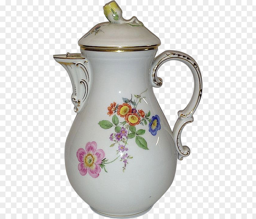 Mug Jug Pitcher Porcelain Lid PNG