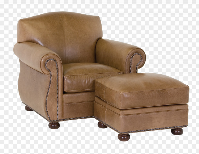 Ottoman Club Chair Couch Furniture Foot Rests PNG