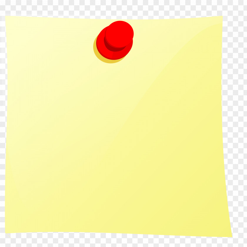 Post-it Note Paper Drawing Pin Clip Art PNG