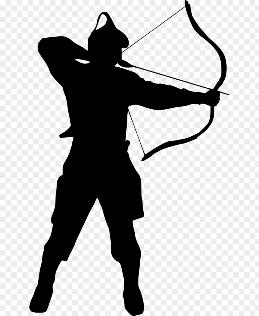 Archer Silhouette Clip Art PNG