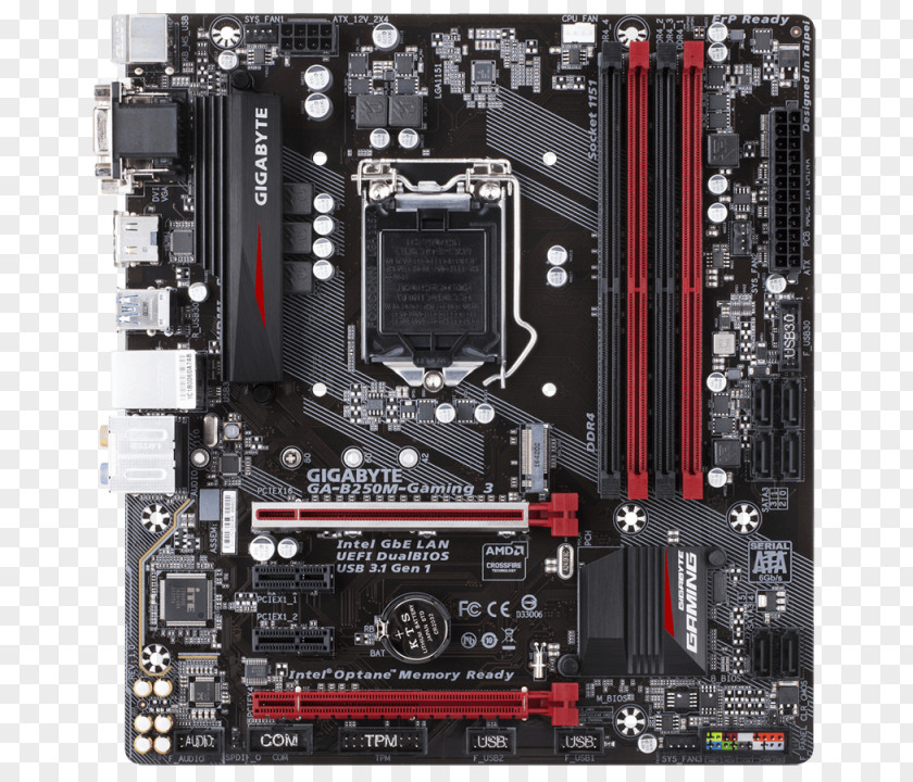 Atx Motherboard Socket AM4 GIGABYTE GA-AB350M-Gaming 3 MicroATX Gigabyte GA-AB350-Gaming Ryzen PNG