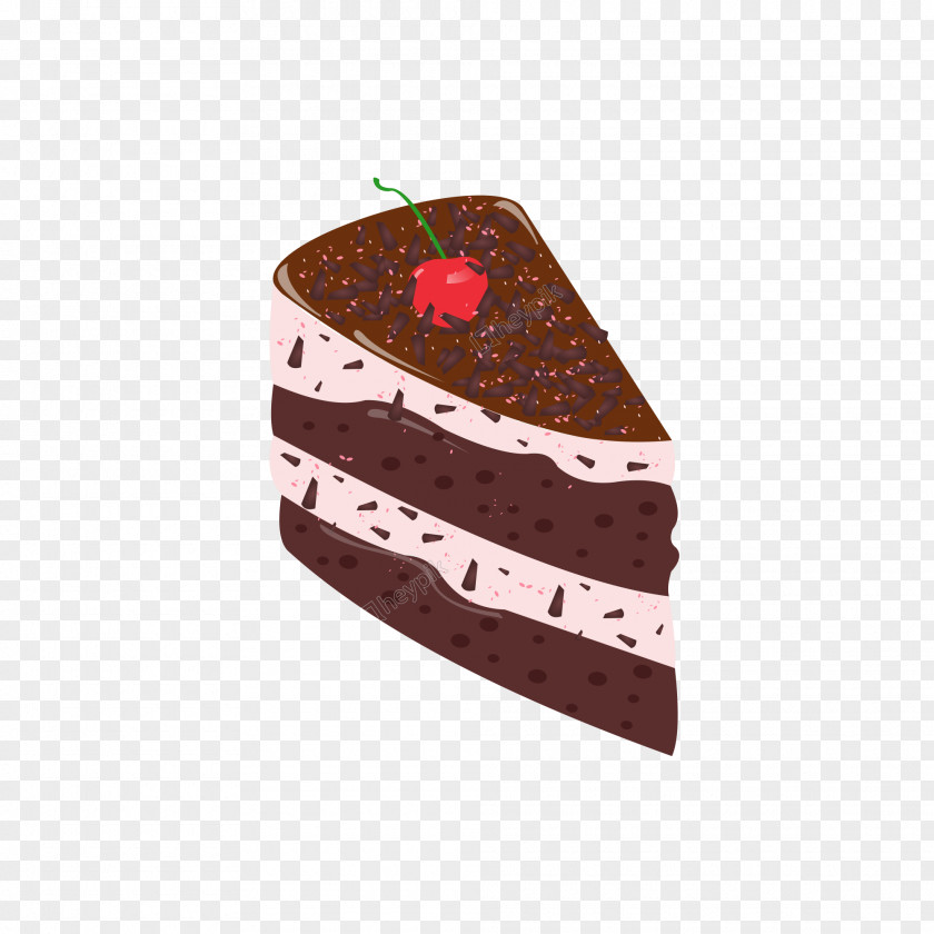 Chocolate Cake Dish Strawberry Cartoon PNG