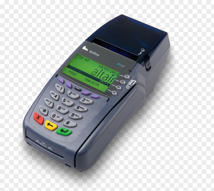 Credit Card Payment Terminal VeriFone Holdings, Inc. Point Of Sale Merchant PNG