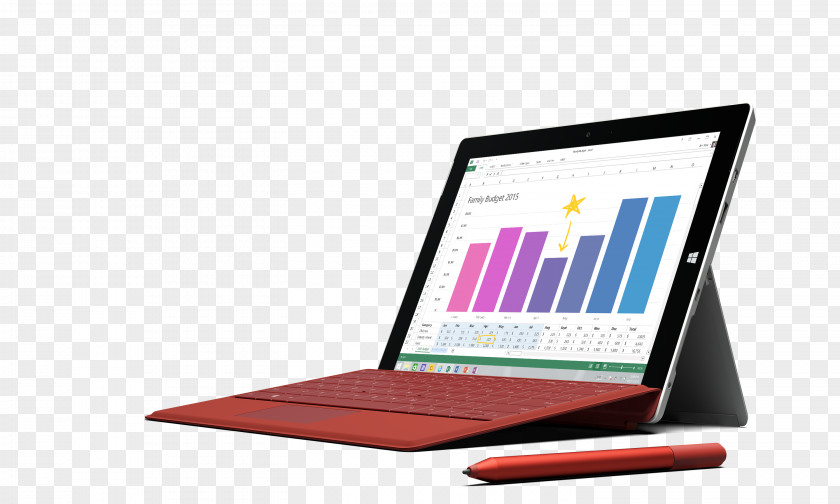Pen Surface Pro 3 Laptop Microsoft RAM PNG