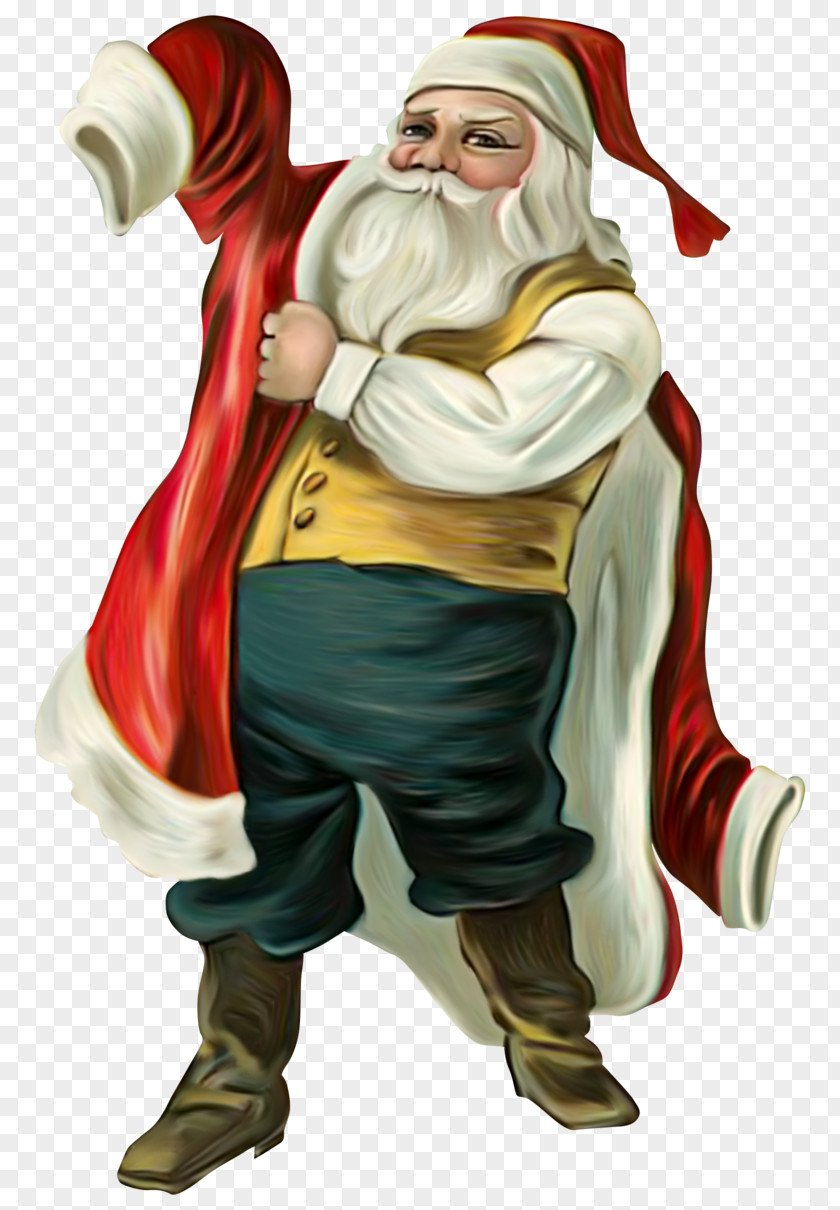 Santa Claus Cartoon Animation PNG