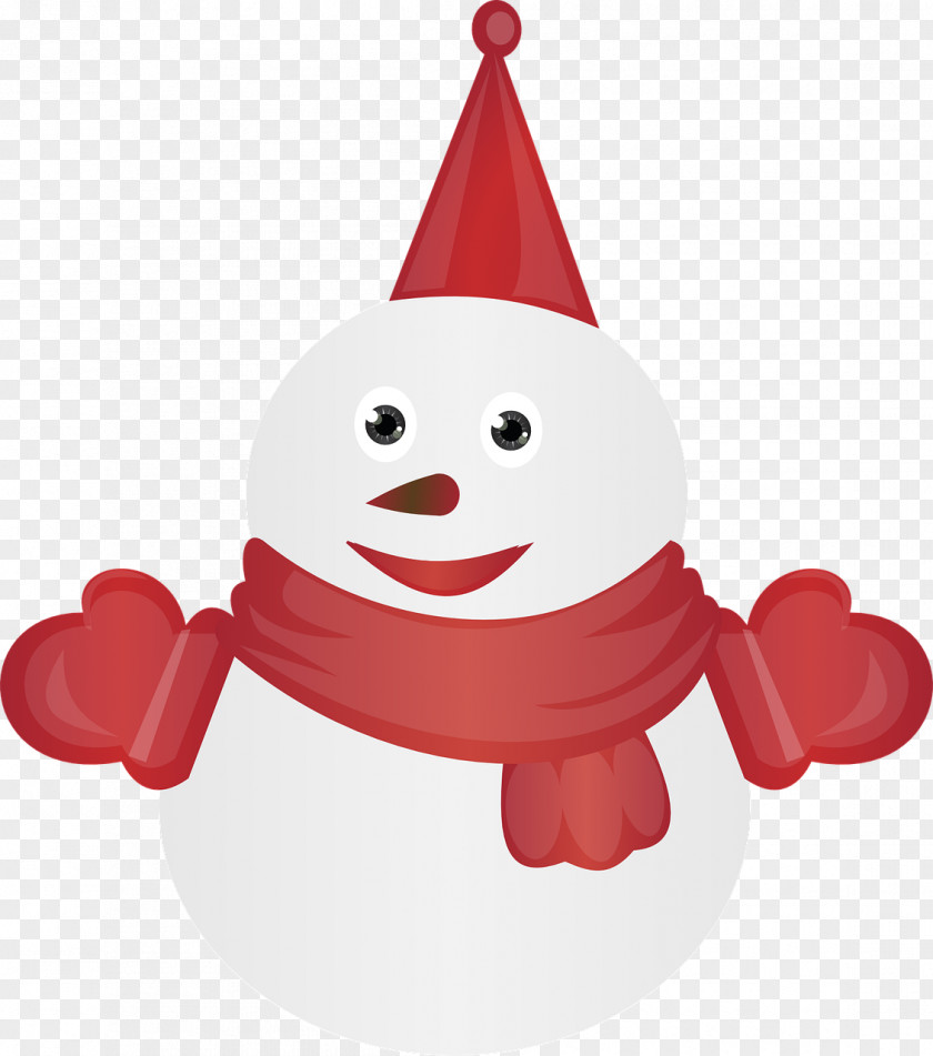 Simple Snowman Cliparts Santa Claus Christmas Cartoon Clip Art PNG