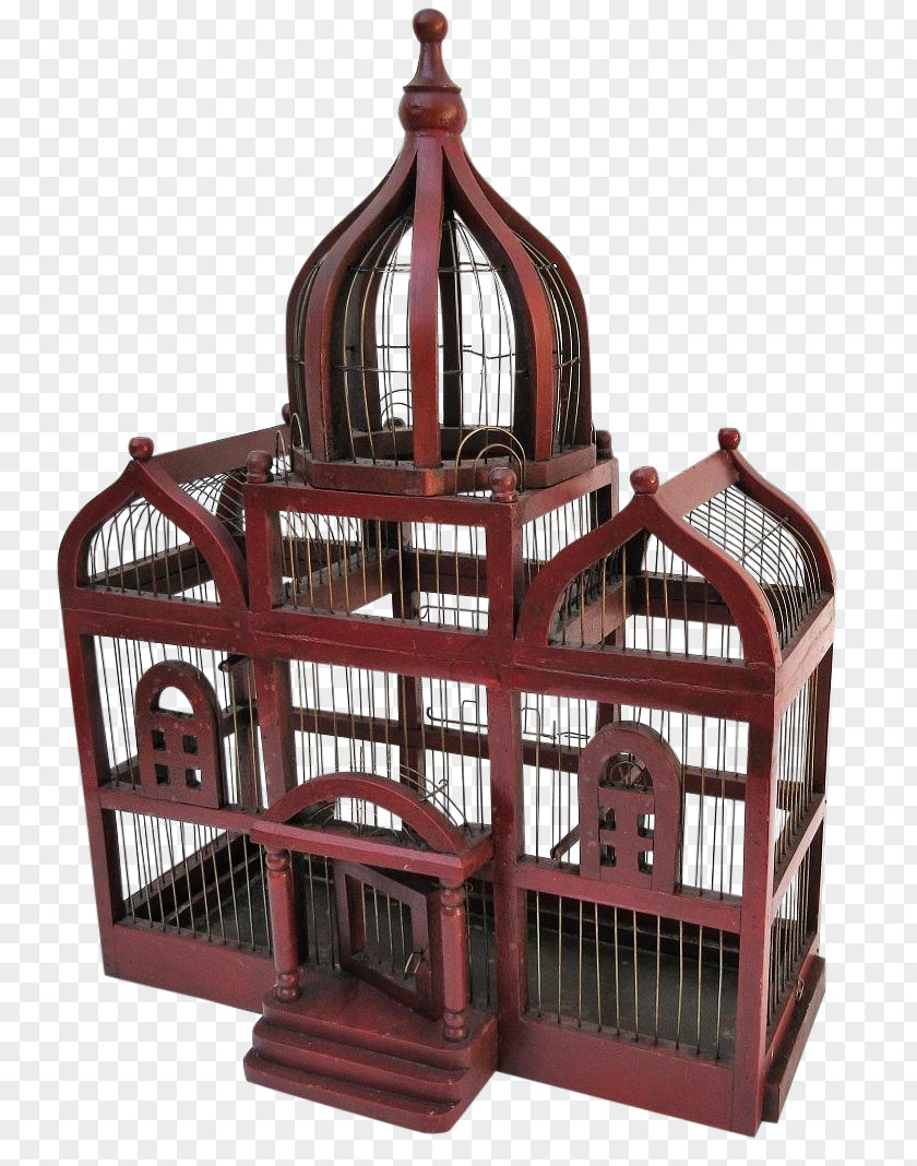 Vintage Birdcage Cage 4K Resolution PNG