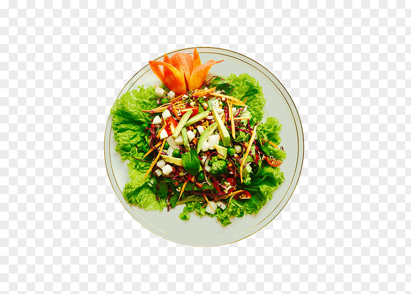 Alkaline Diet Salad Vegetarian Cuisine Plate Leaf Vegetable Recipe PNG