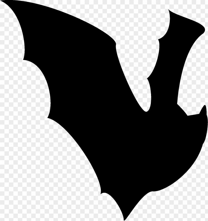Logo Leaf Bat Halloween PNG