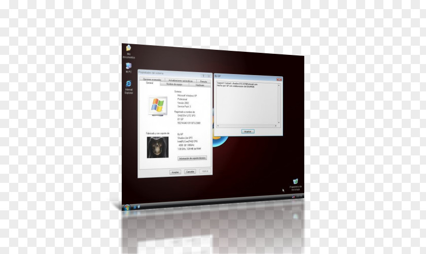 Microsoft Computer Software The Shadow Windows XP Monitors PNG