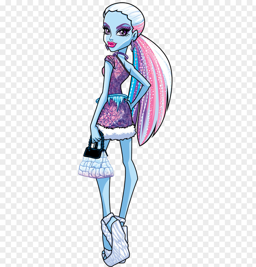 Monster Claw High Coffin Bean Abbey Bominable Doll Barbie PNG