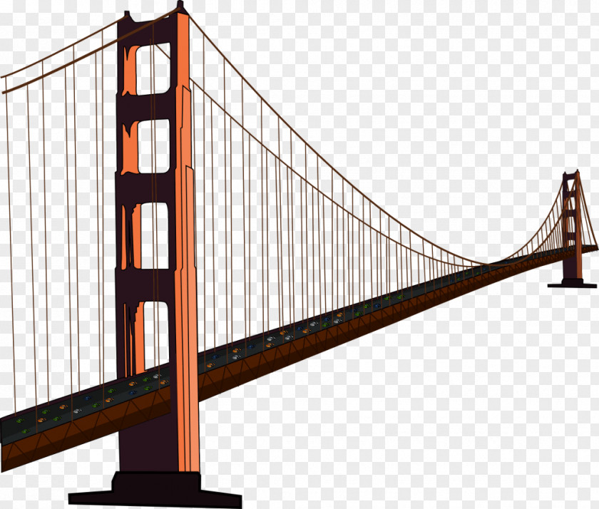 San Francisco Bridge Golden Gate Clip Art Francisco–Oakland Bay Suspension PNG