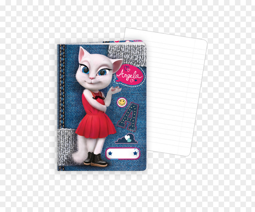 School Talking Angela Tom And Friends Pocket Exercise Book PNG