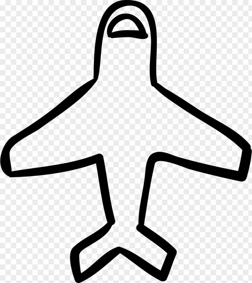 Aviao Outline Airplane Flight Clip Art PNG