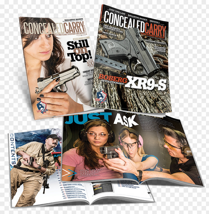 Bersa Concealed Carry Firearm Magazine Weapon Poster PNG