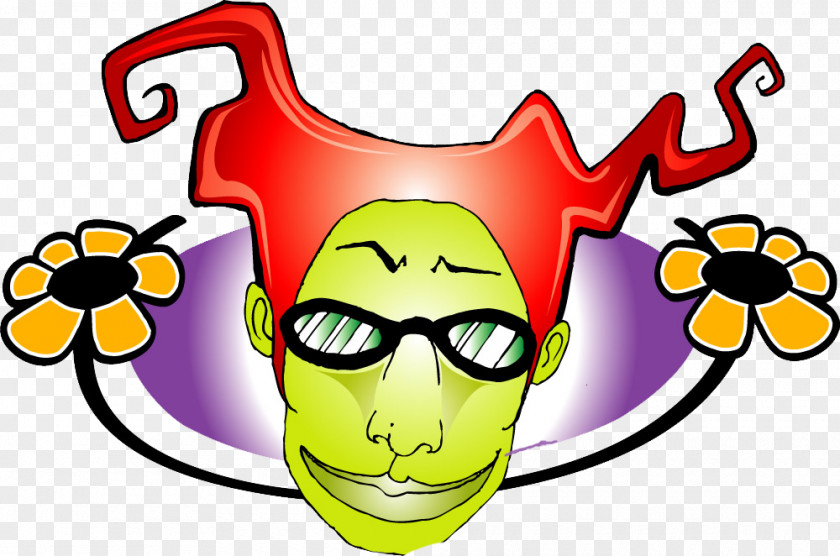 Big Clown Face Clip Art PNG