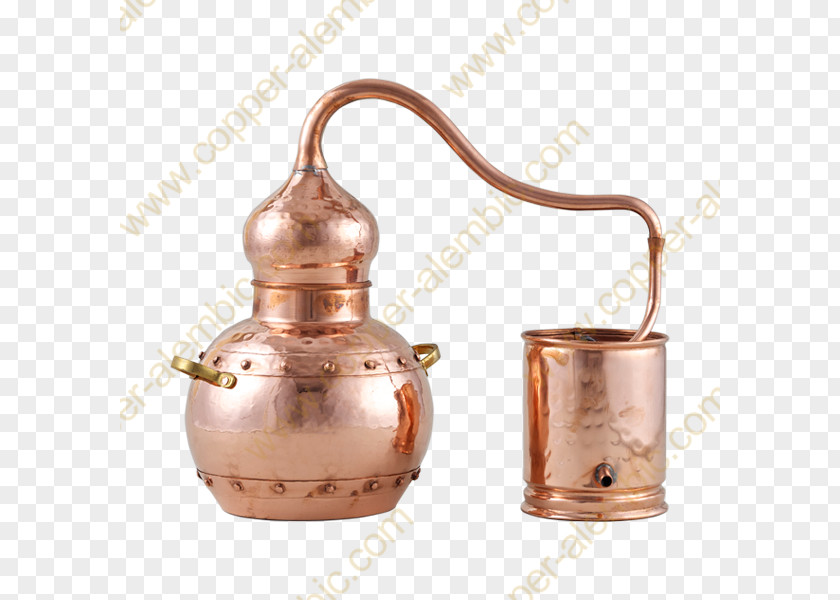 Copper Pot Distillation Alembic Whiskey PNG