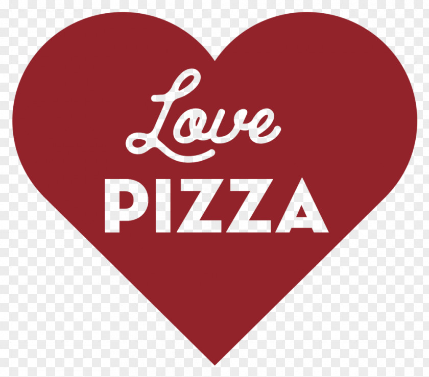 Delicious Pizza The Northern Dough Co. Original Logo Valentine's Day Heart PNG
