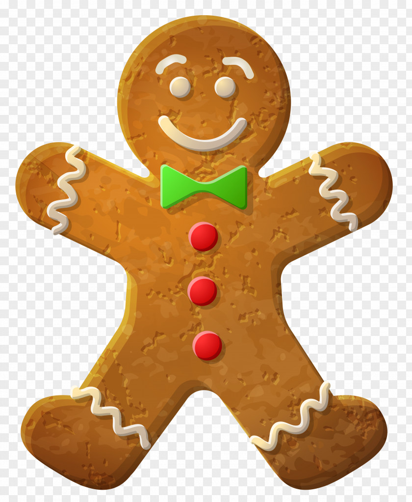 Gingerbread Man Ornament Clip-Art Image Cookie Icon PNG
