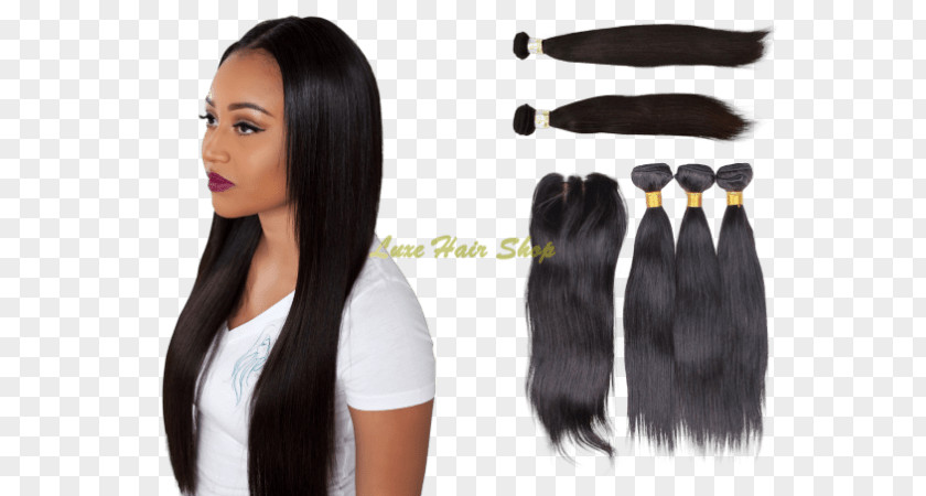 Hair Bundles Black Coloring Artificial Integrations Wig PNG