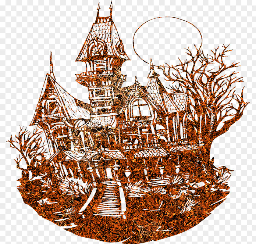 Mask Haunted House Drawing Line Art PNG