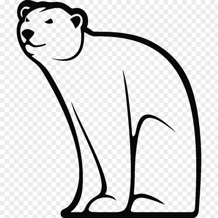 Polar Bear Canidae Clip Art Sticker Ambiance-Live Sprl PNG