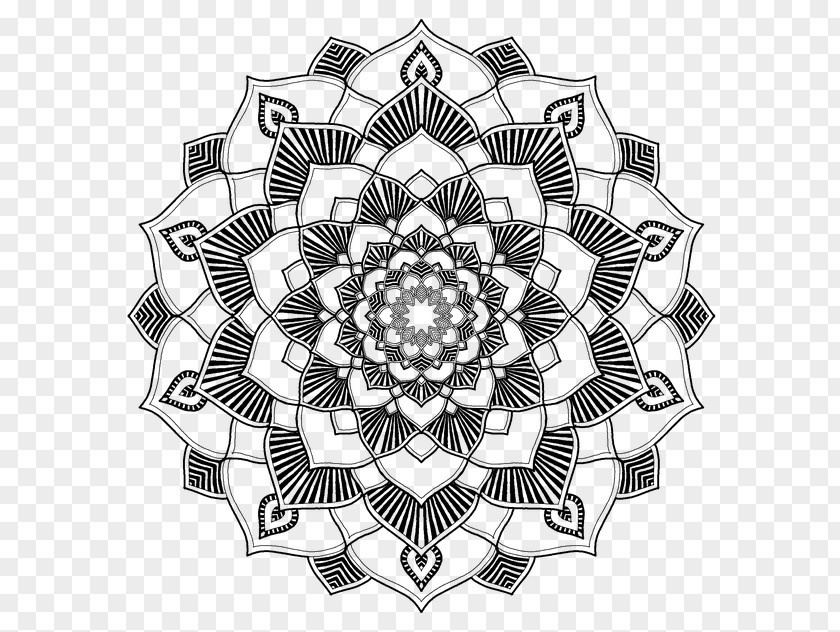Shape Mandala Symbol Geometry Line PNG