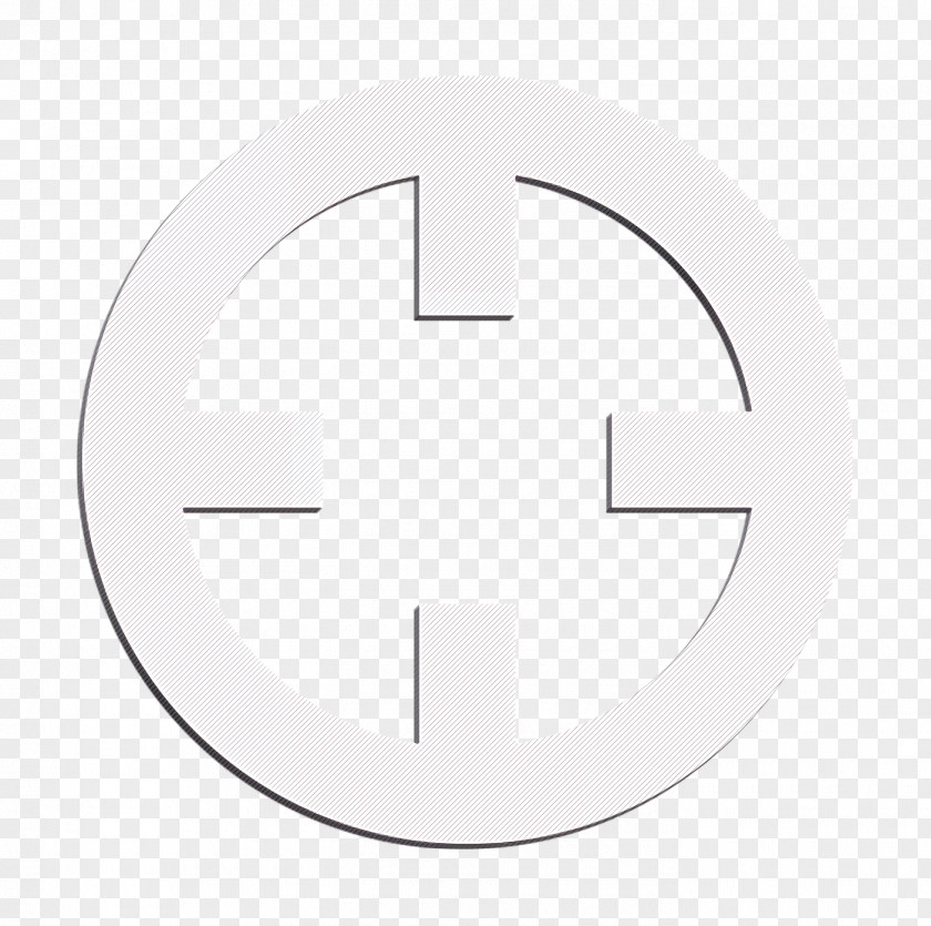 Animation Emblem Location Icon Target PNG
