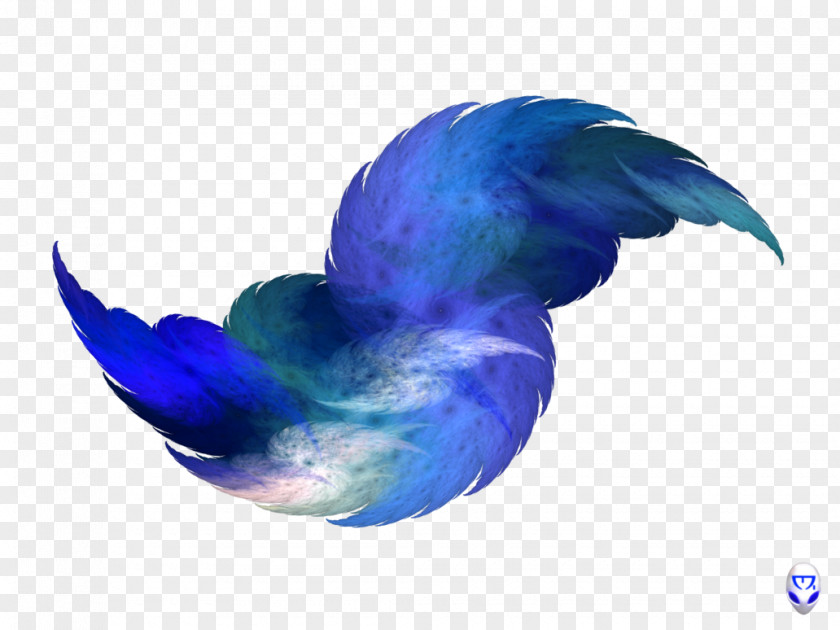 Blue Bird Cobalt Feather Purple Beak PNG