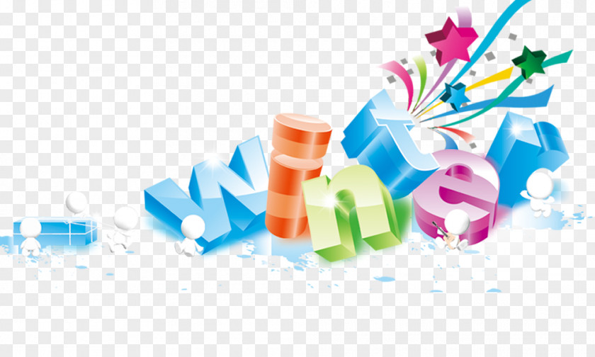 Colorful Three-dimensional Letters Of The Alphabet Summer Cdr Adobe Illustrator PNG