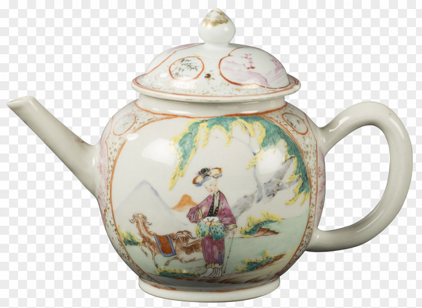 Decorative Figures Teapot Porcelain Kettle Mug PNG