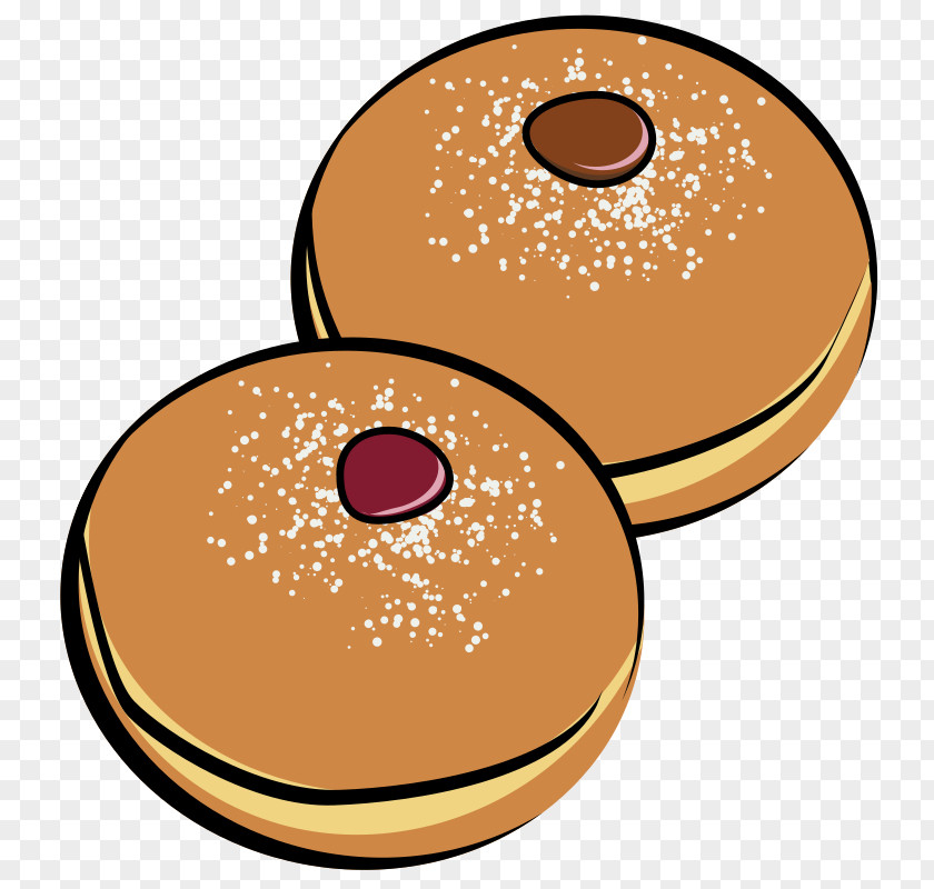 Donuts Sufganiyah Hanukkah Clip Art PNG