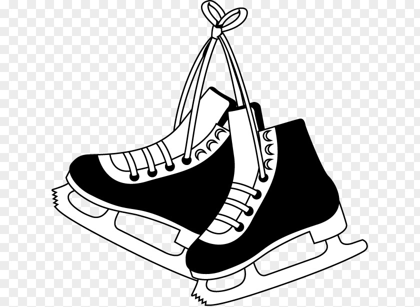 Ice Skates Skating Hockey Clip Art PNG