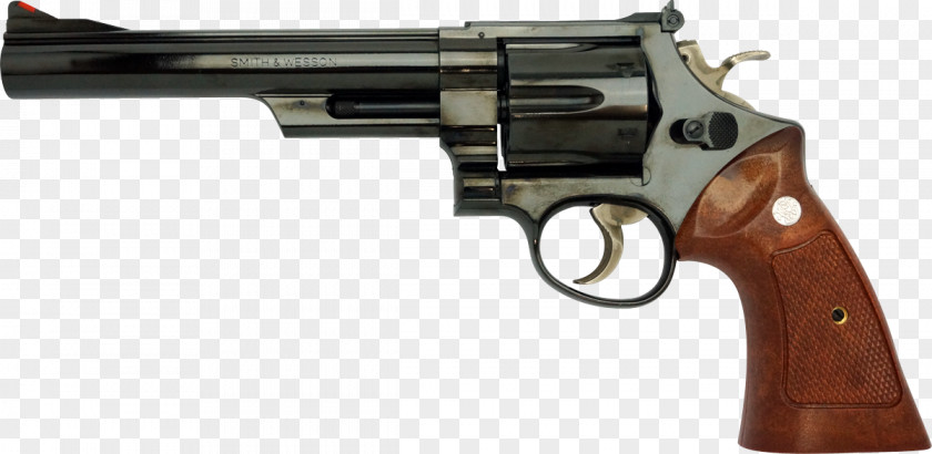 Smith & Wesson Model 10 19 29 Revolver PNG