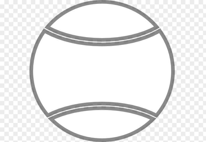 Tennis Ball Outline Coloring Book Balls Sport Game PNG