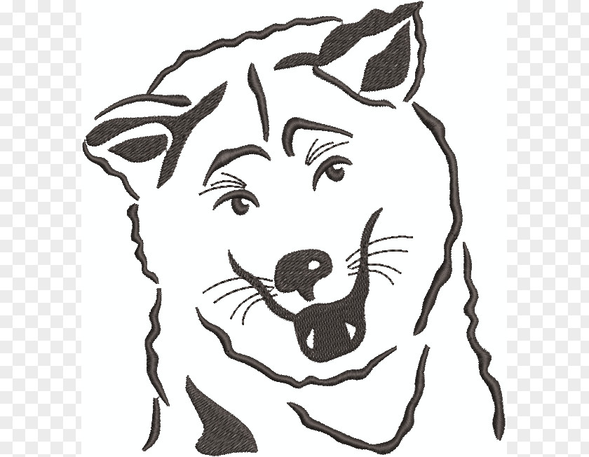 Tiger Dog Lion Machine Embroidery Clip Art PNG