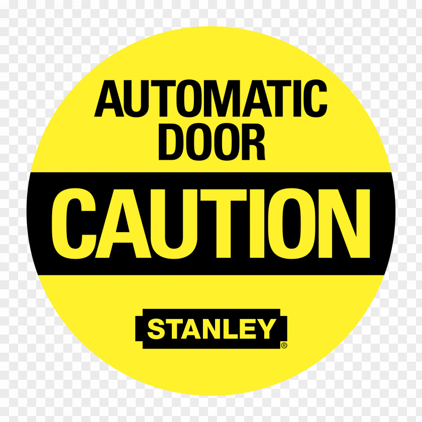 Caution Automatic Door Logo Brand PNG