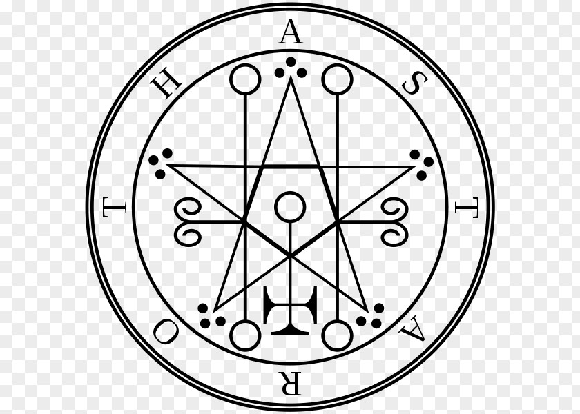 Demon Lesser Key Of Solomon Astaroth Sigil Seal PNG