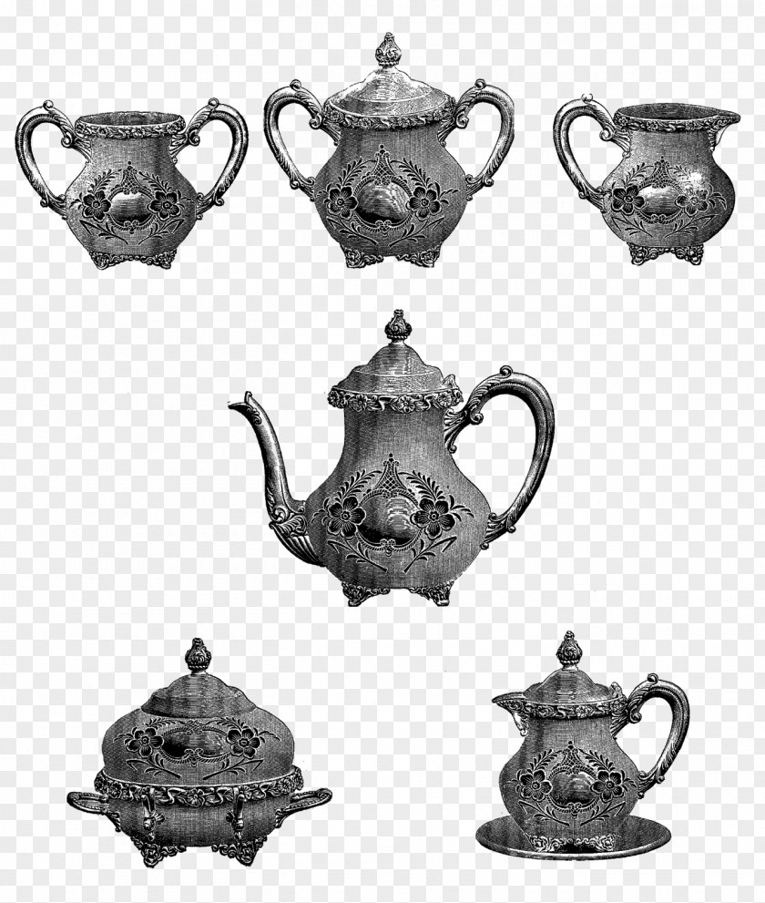 Silver Teapot Tennessee Kettle PNG