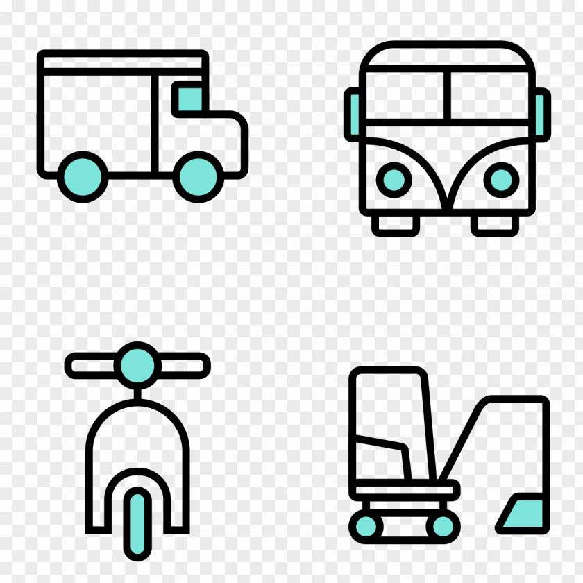 Accentuate Icon Bus Car Vector Graphics Image PNG