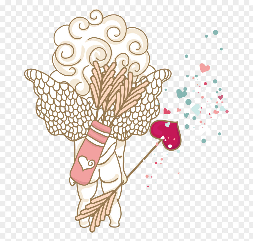 Cupid,God Of Love Venus, Cupid, Folly And Time Illustration PNG